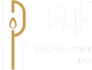 Logo - Lectarjeva hiša belo zlat