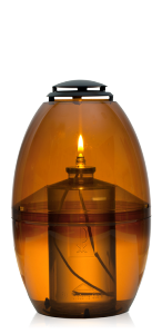 Nagrobne sveče sveča Luna 500 ml rjava