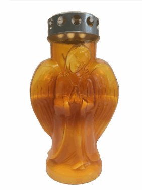 Sveča Angel oranžna