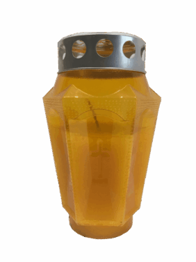Sveča Piramida oranžna