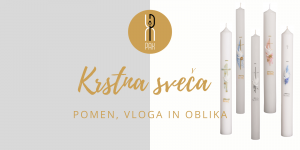 Krstna sveča naslovnica pomen vloga oblika